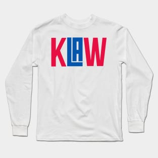 Kawhi Leonard 'KLAW' - NBA LA Clippers Long Sleeve T-Shirt